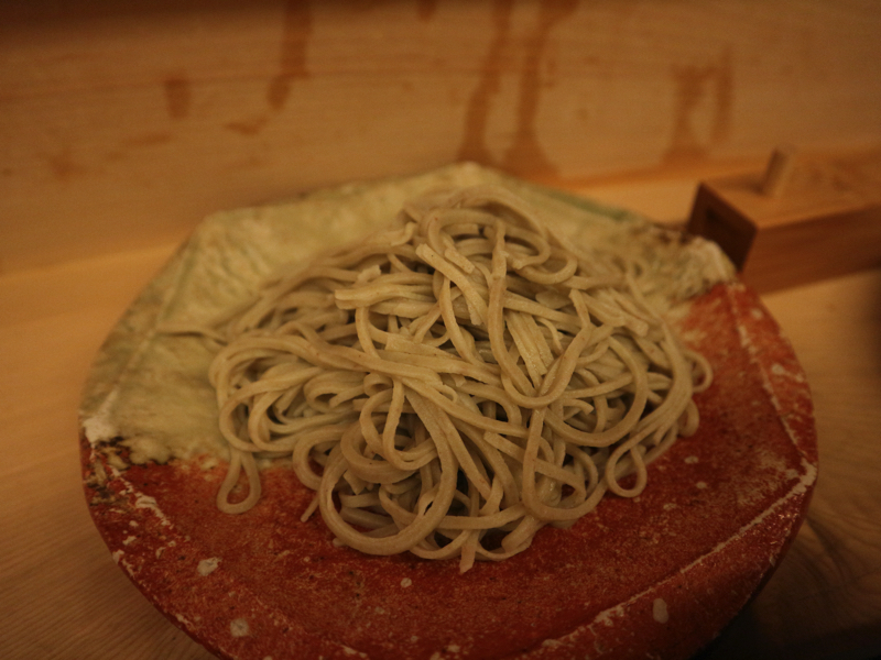 早稲田・手打ち蕎麦「汐見」の十割り蕎麦